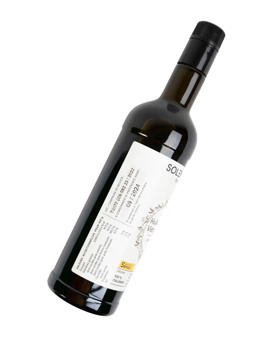Huile d'olive vierge extra fruité Senso 750 ml – Image 3